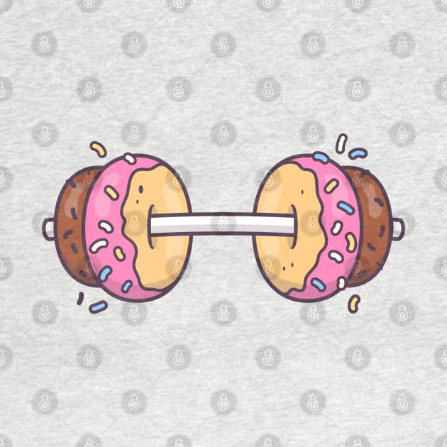 Donuts Barbell by zoljo